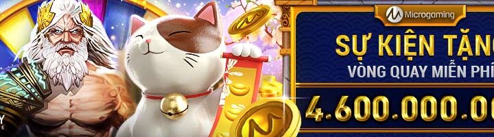 SỰ KIỆN TẶNG VÒNG QUAY MIỄN PHÍ TẠI SLOT MICROGAMING! Tại W88!